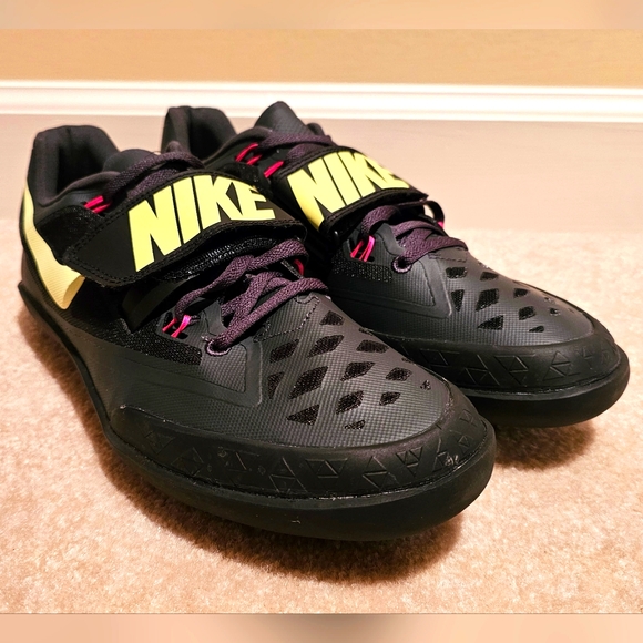 Nike Zoom Rival SD 2 Track & Field Throwing Shoes Mens Size 9 Black 685135-004 - Picture 1 of 8